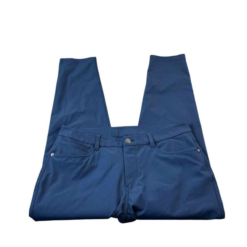Lululemon Blue 5 Pocket Commission Performance Men's Pant Size 32x27